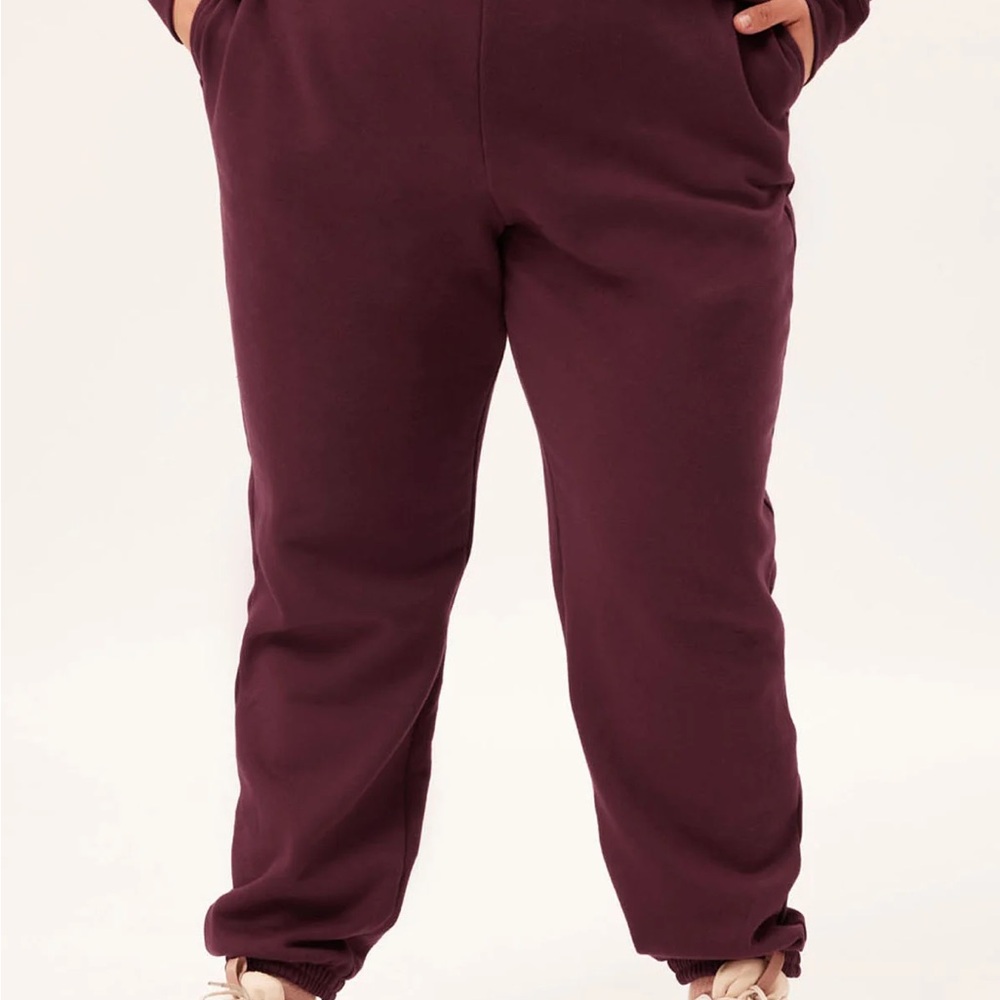 Wine Jogger Pants